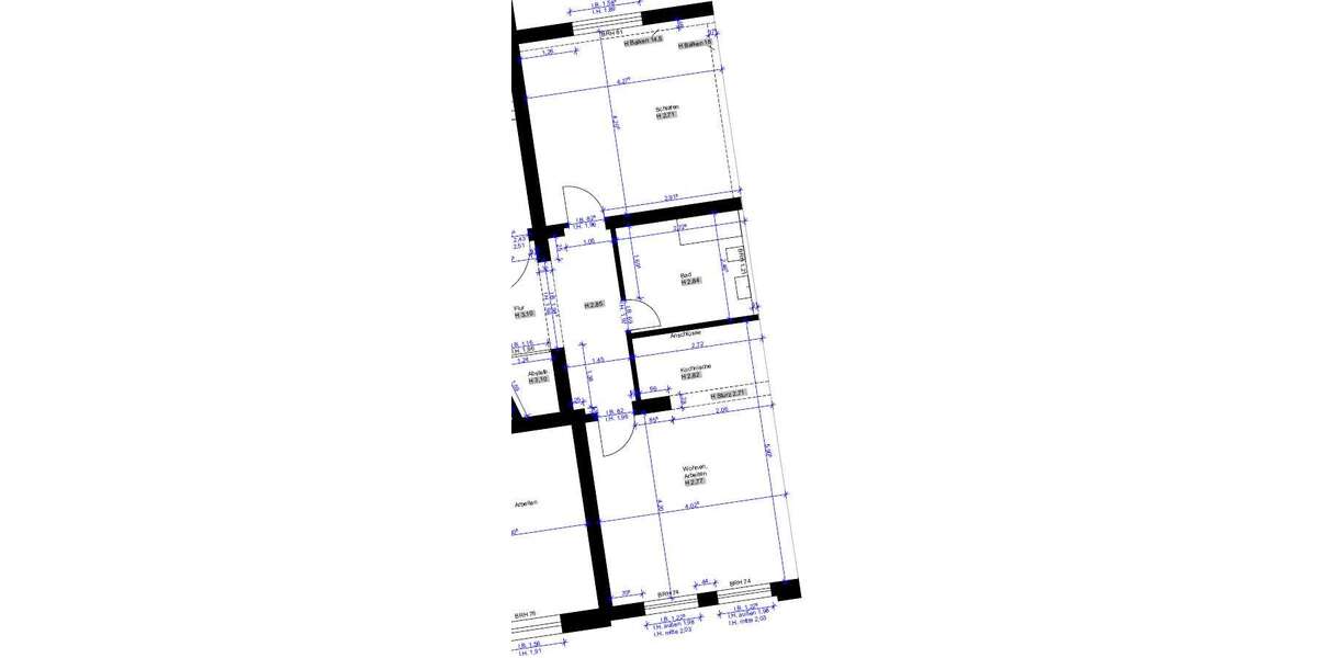 Etagenwohnung Dortmunf Innenstadt West - 2 Zimmer, 56 m&sup2;, 450&euro; | Angebot:27055771